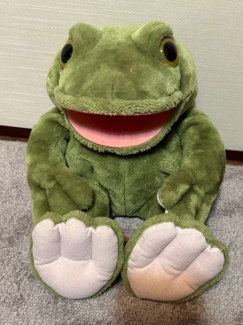 トイザらス カエル パペット ぬいぐるみ MUCC ロバート