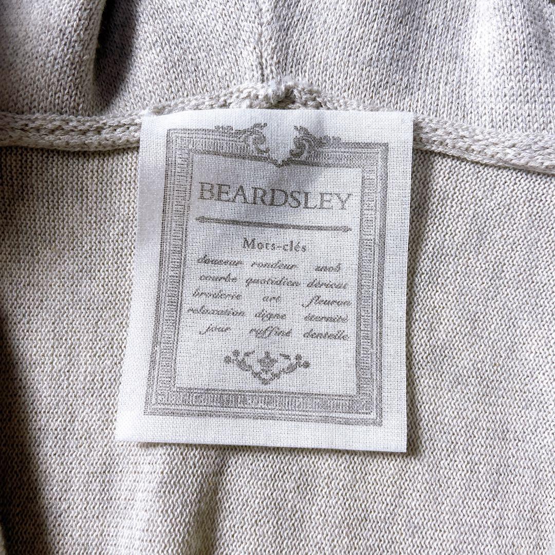 BEARDSLEY ビアズリー　フレアニットパーカー 定価27,500円