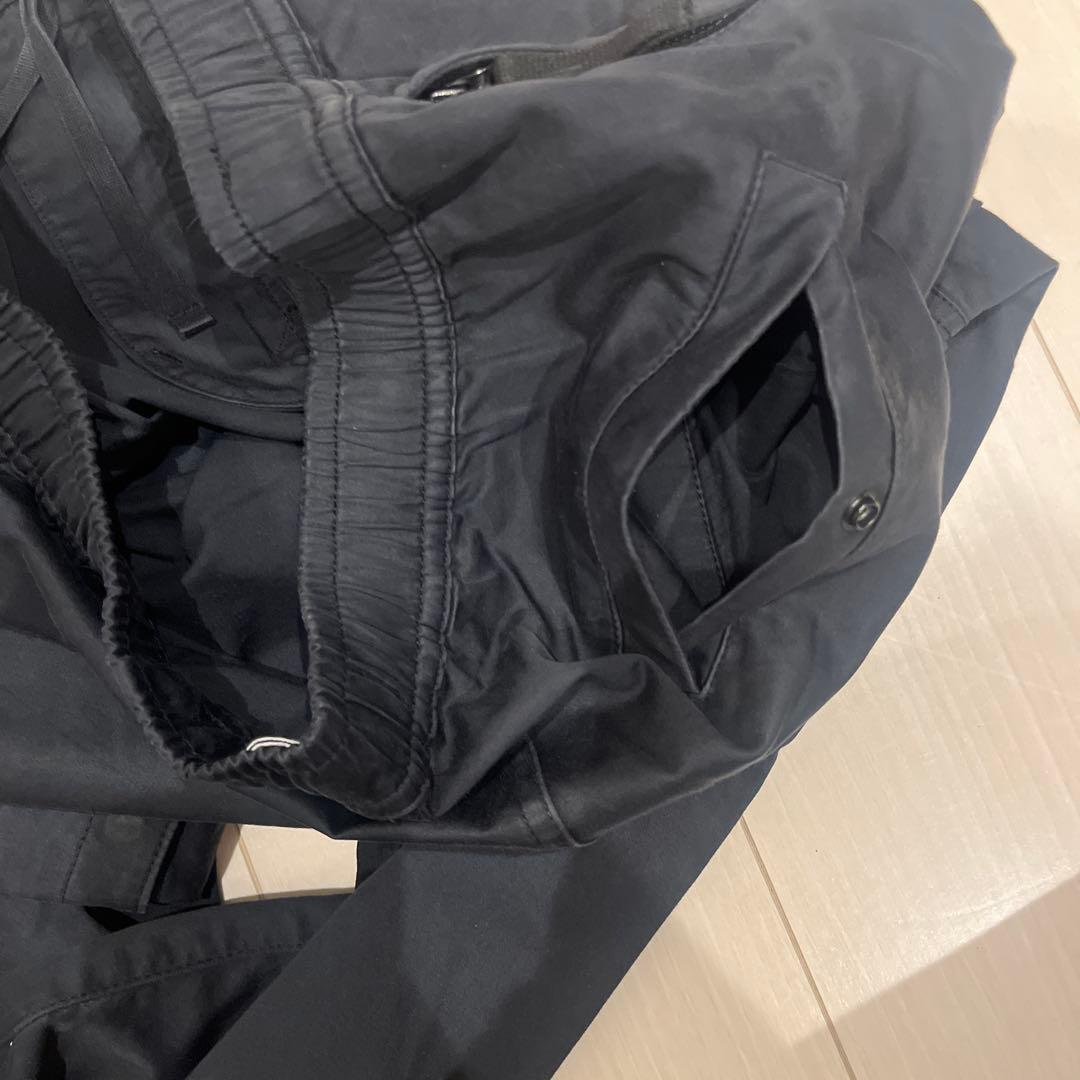 ばすきちSTONE  ブラック カーゴパンツ