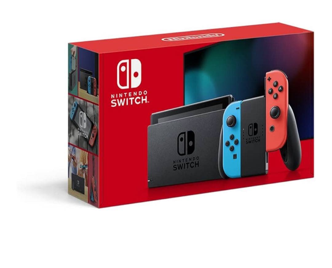 新品未開封　Nintendo Switch 本体 青/赤