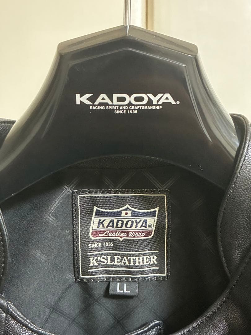 KADOYA K'S LEATHER ブラック LL