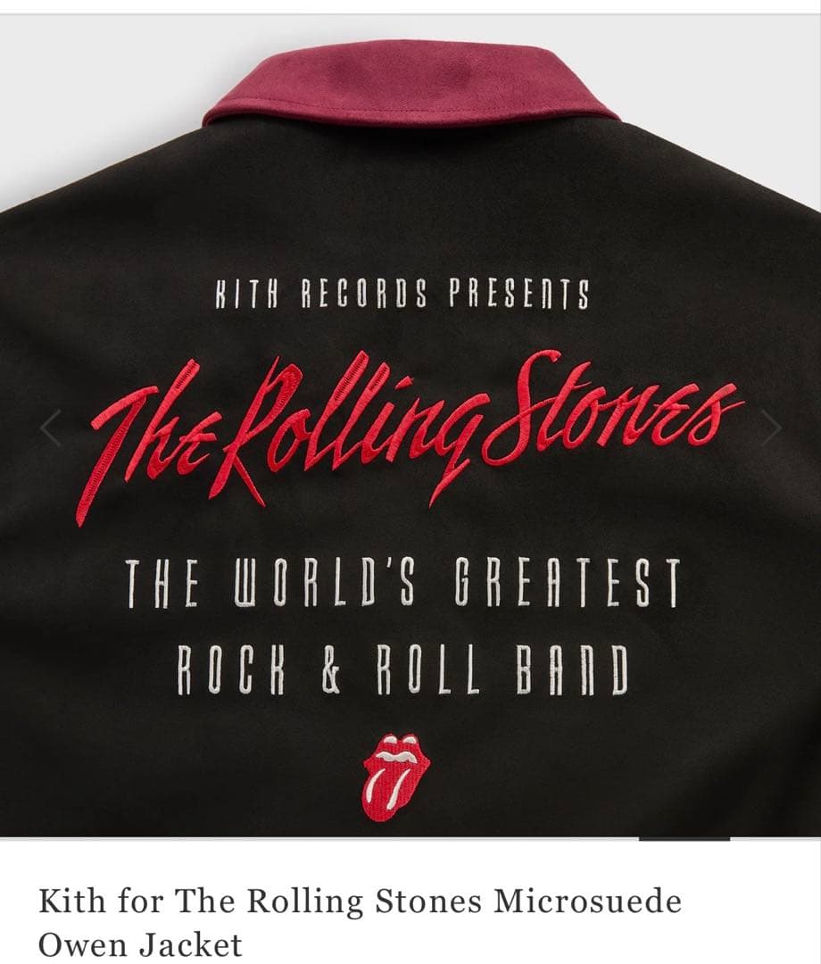 Kith rolling stones ジャケット