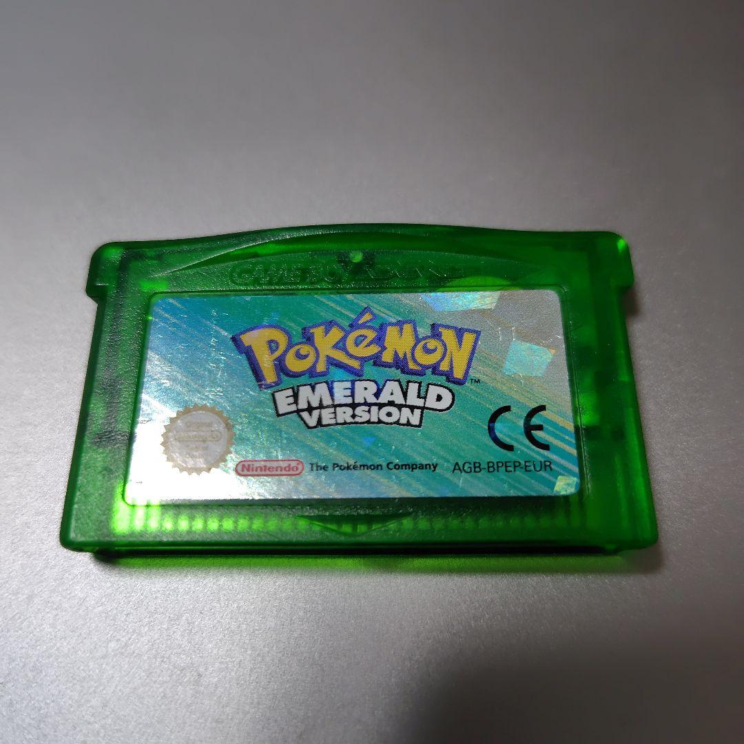 【正規品】ポケットモンスターエメラルド欧州版【電池交換済み】