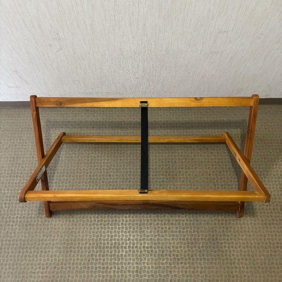 【USED】NITORI ニトリ ローテーブル 天然木 アカシア 折りたたみ ②