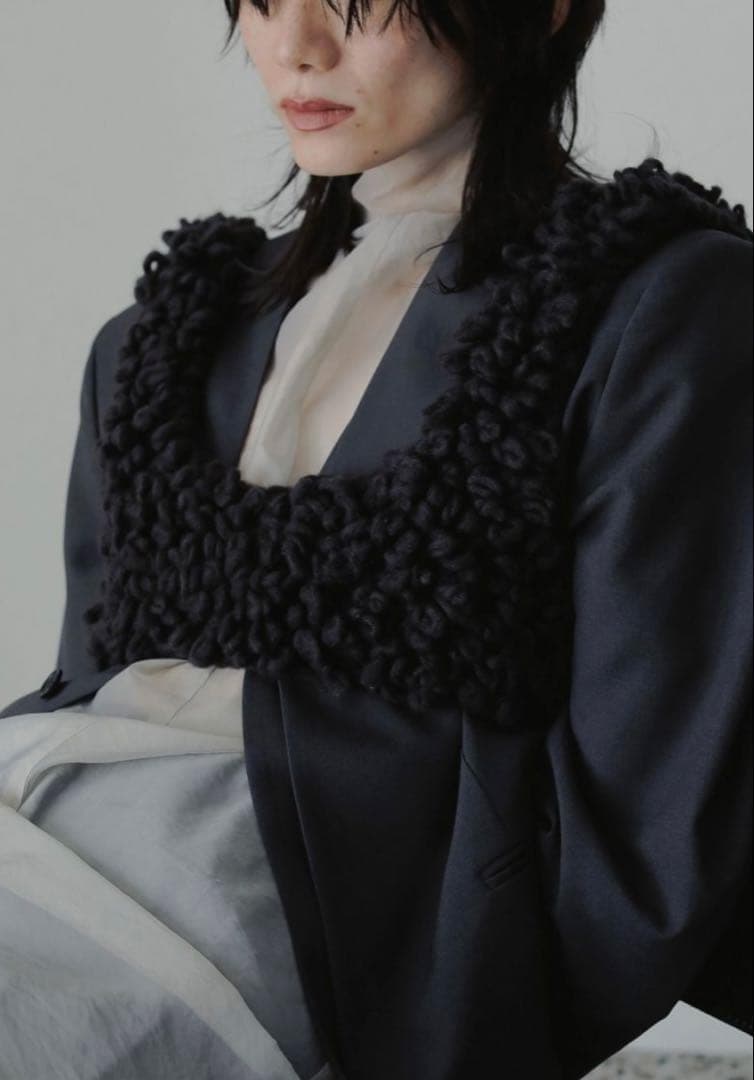 最安値　アンヌークanuke Loop Knit Vest