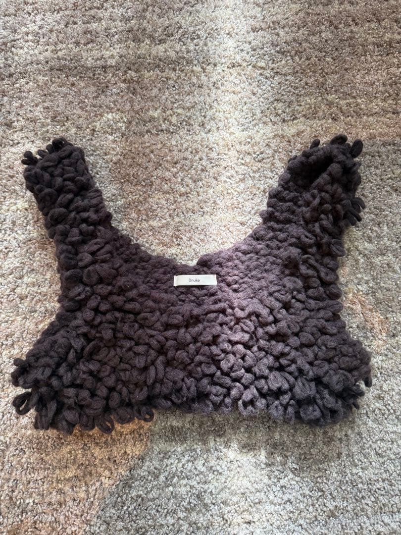 最安値　アンヌークanuke Loop Knit Vest
