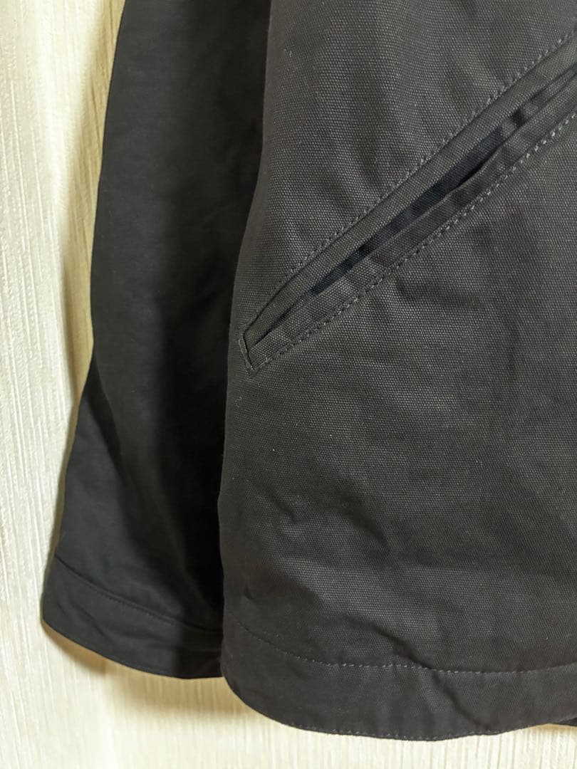 【最終値下げ】HOUSTON DUCK ZIP WORK JACKET 黒 XL
