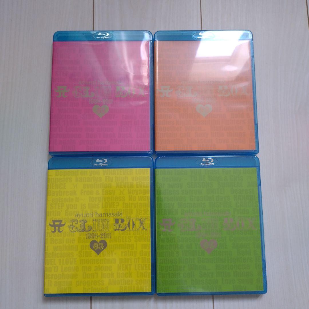 浜崎あゆみ A CLIP BOX 1998-2011　Blu-ray4枚組未開封