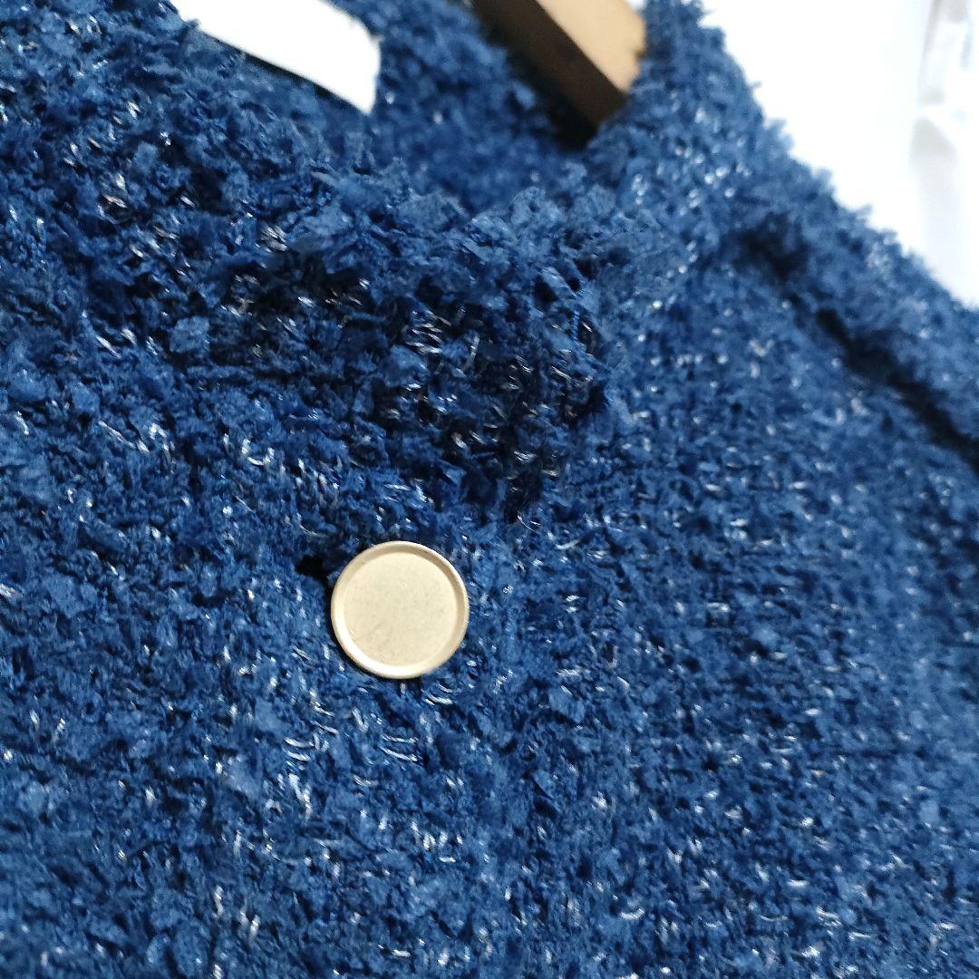 【未使用品】25ss Ballsey ミックスツイード クルーネックベスト