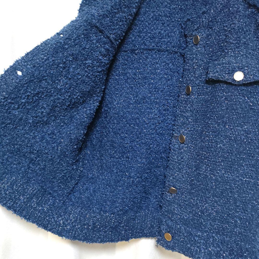 【未使用品】25ss Ballsey ミックスツイード クルーネックベスト