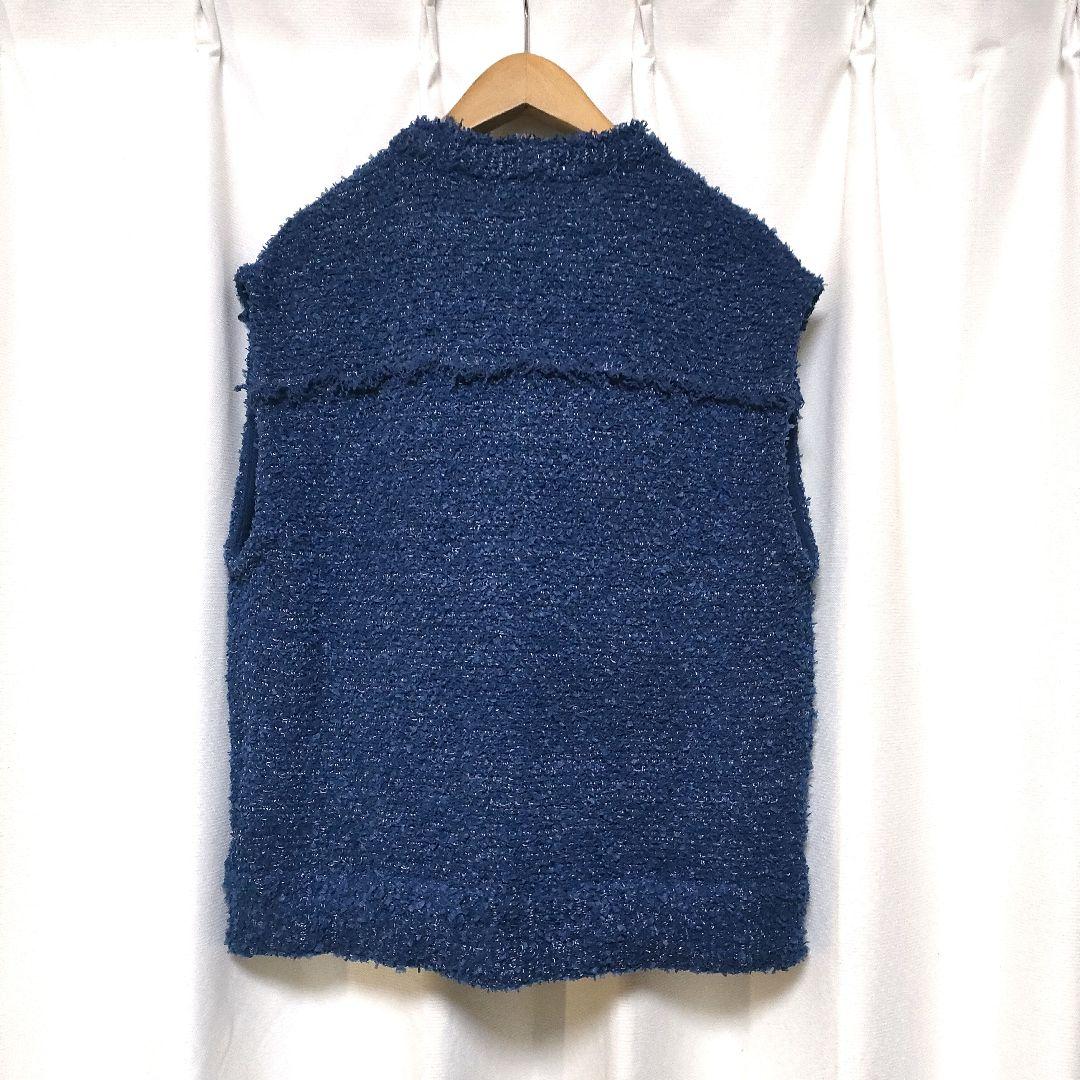 【未使用品】25ss Ballsey ミックスツイード クルーネックベスト
