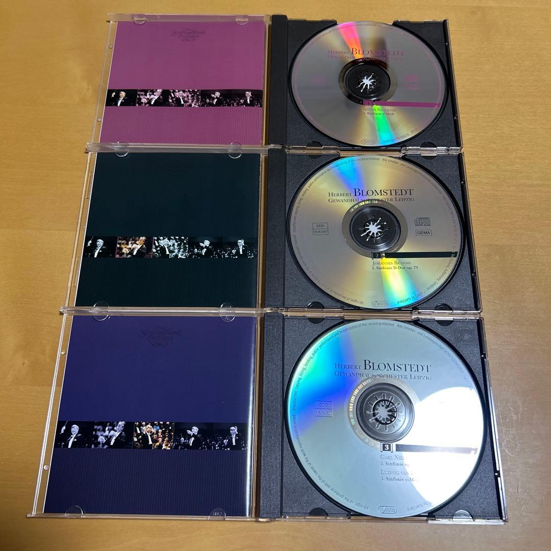 廃盤　ブロムシュテット＆ライプチヒ・ゲヴァントハウス管弦楽団ライヴ集5CD