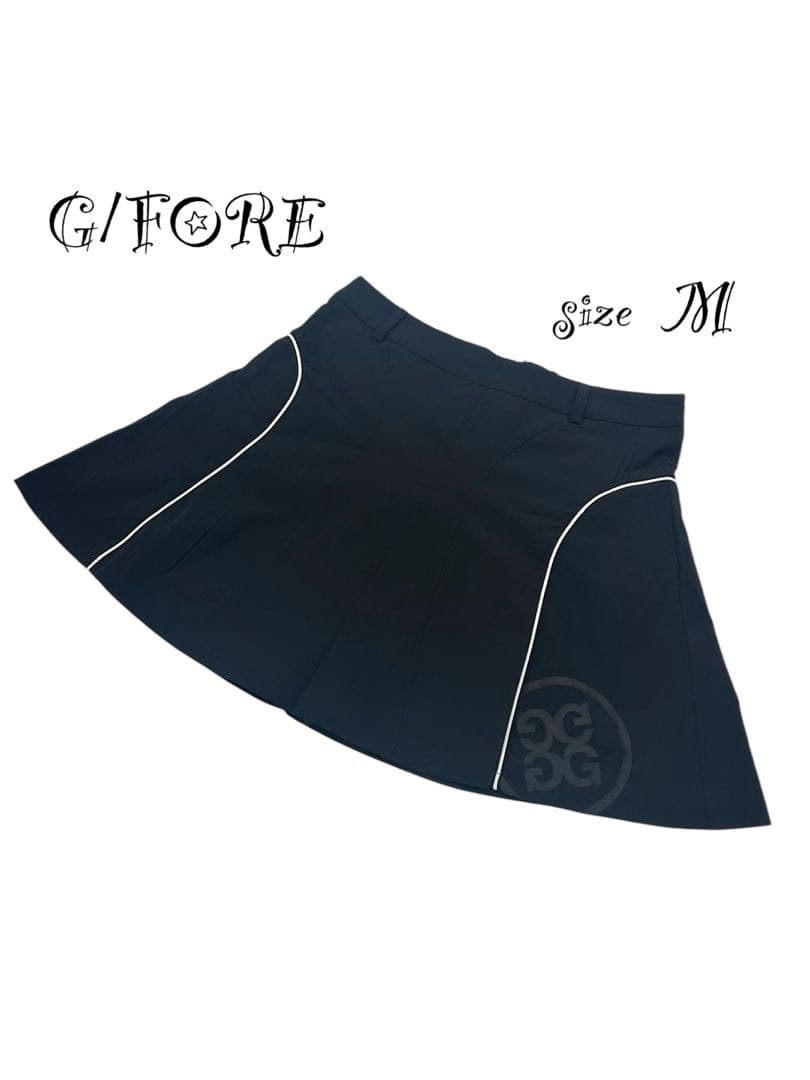 新品未使用☆新作☆G/FOREジーフォア スカートsizeM ブラック