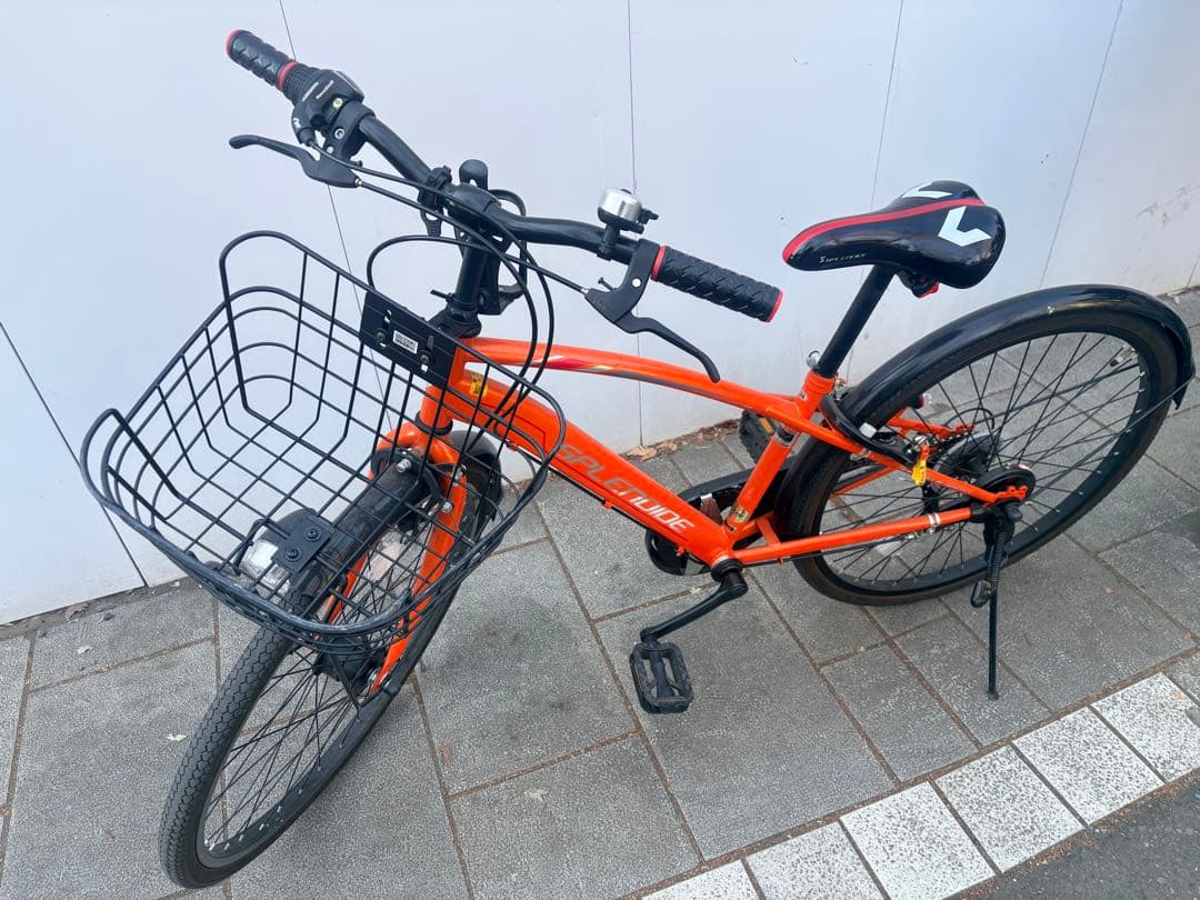 ジュニア　自転車　オレンジ　24インチ