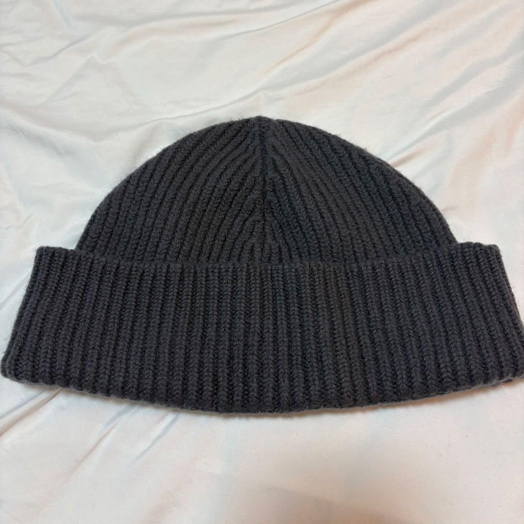 正規品　ami paris アミパリス　ニット帽　ビーニー　グレー