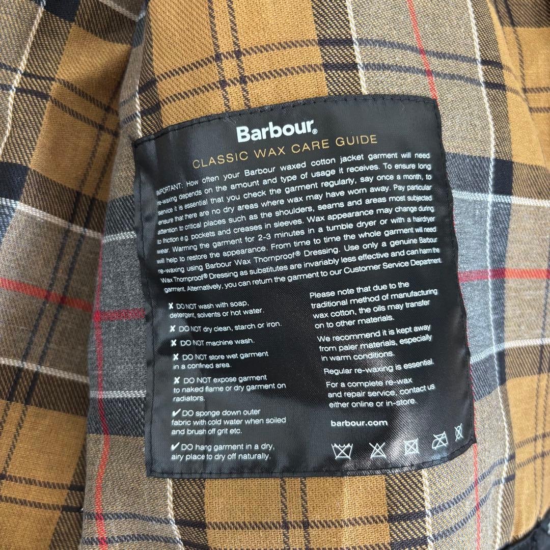 【新品タグ付】Barbour OS TRANSPORT ジャケット グレー 40