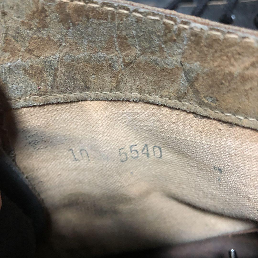 博物館ビンテージ1914年ローラースケートシューズシューズ10