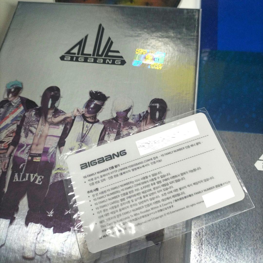 カード付き Card・member ⭐BIGBANG「ALIVE」