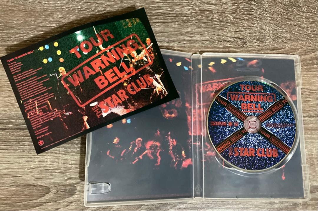 【限定生産‼︎】THE STAR CLUB DVD ✴︎WARNING BELL✴︎