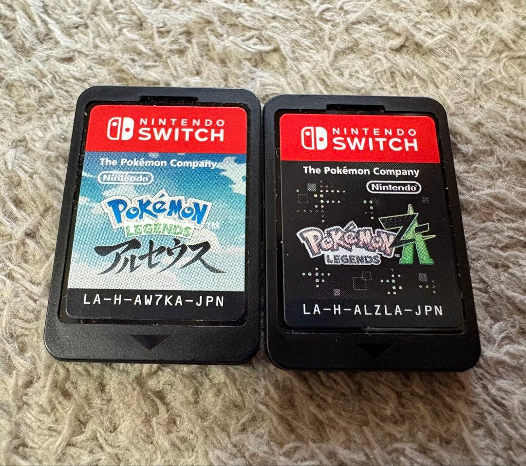ポケモンレジェンズアルセウス&ZAセット　switch