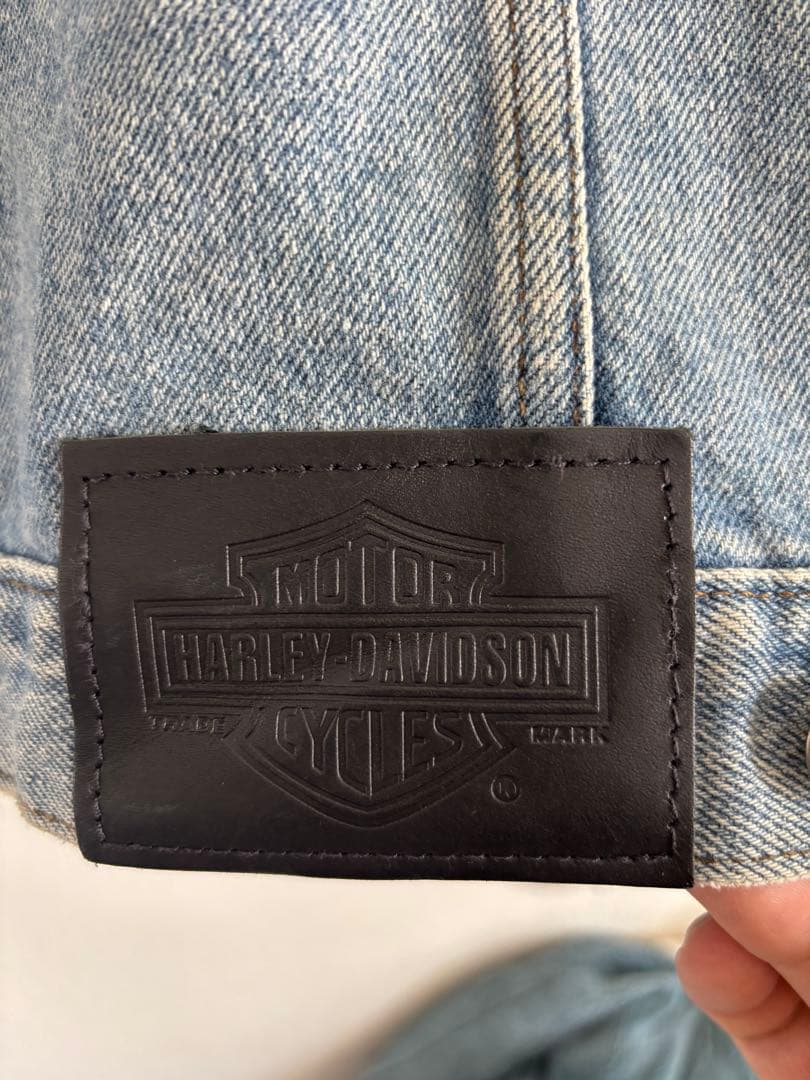 Harley-Davidson デニムジャケット ライトブルー