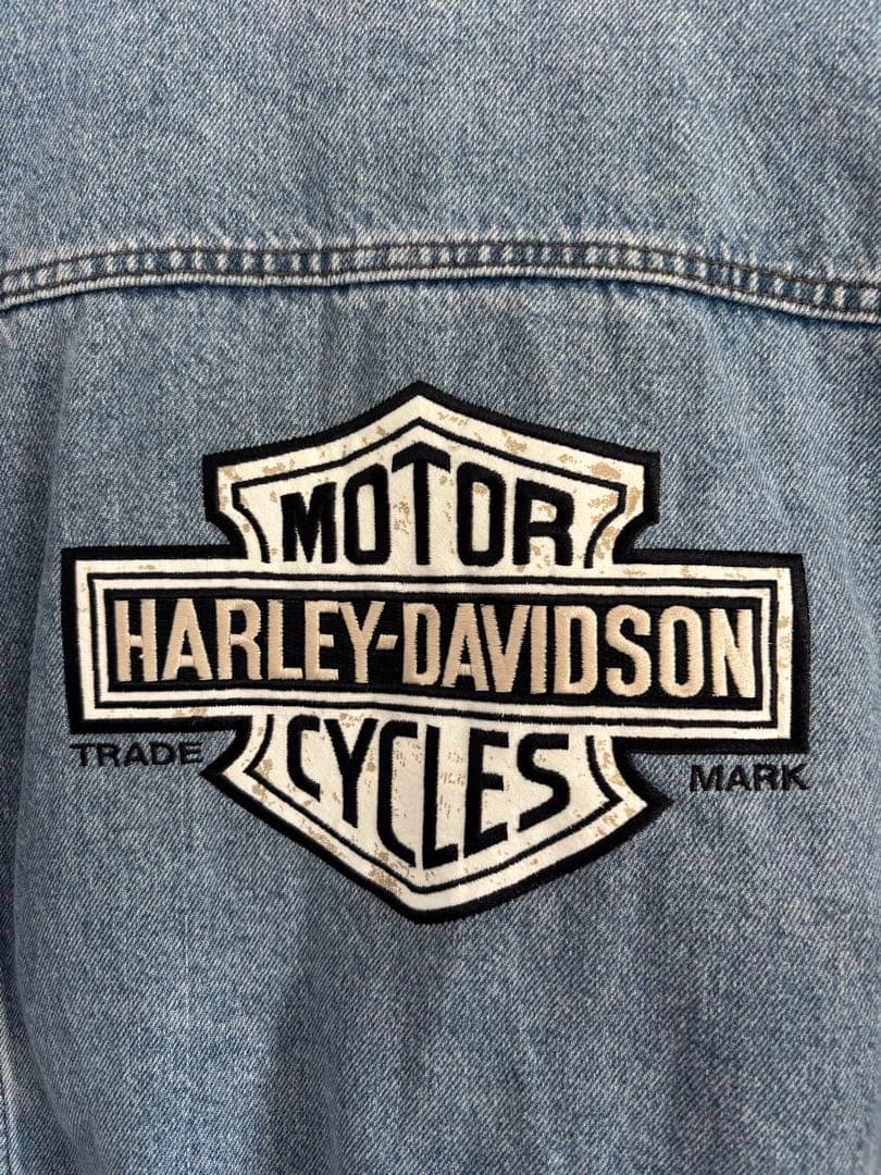 Harley-Davidson デニムジャケット ライトブルー