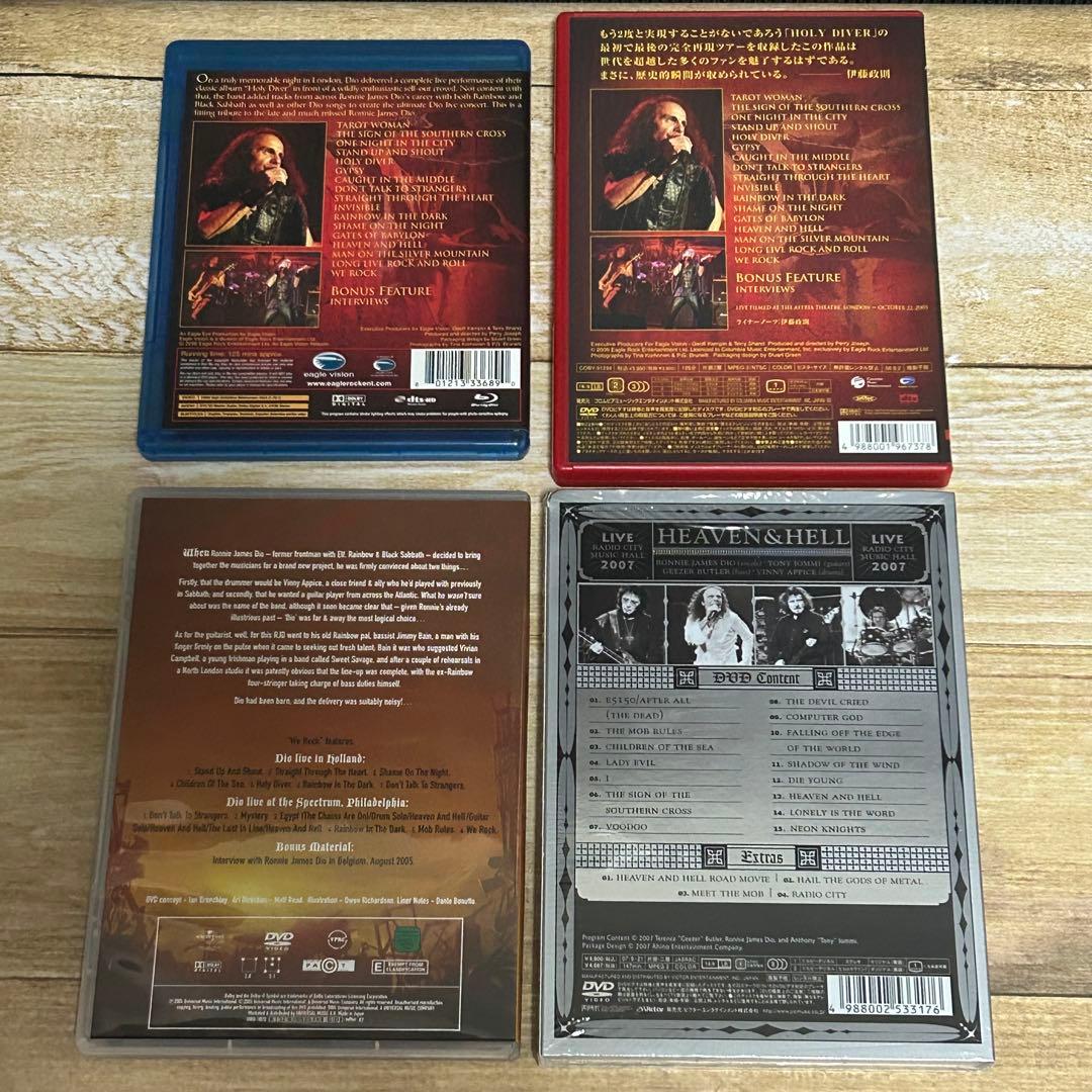DIO ディオ LIVE DVD 4枚セット