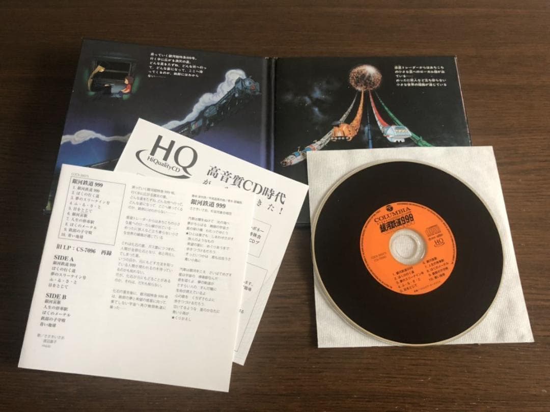 【紙ジャケット】「銀河鉄道999 主題歌挿入歌集」生産限定盤 高音質HQCD