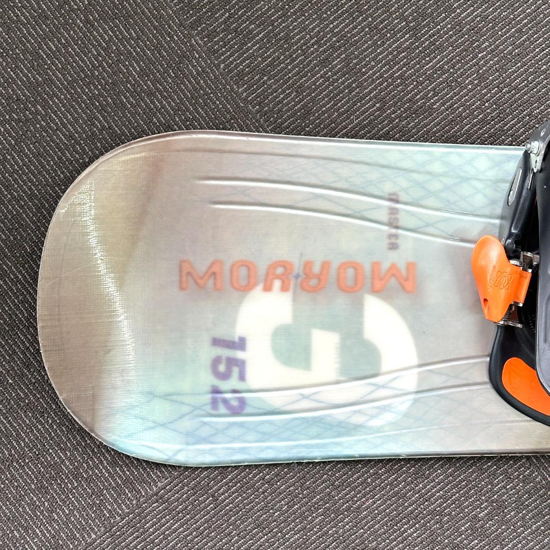 中古 MORROW・DARKE スノーボード ビンディング セット 152