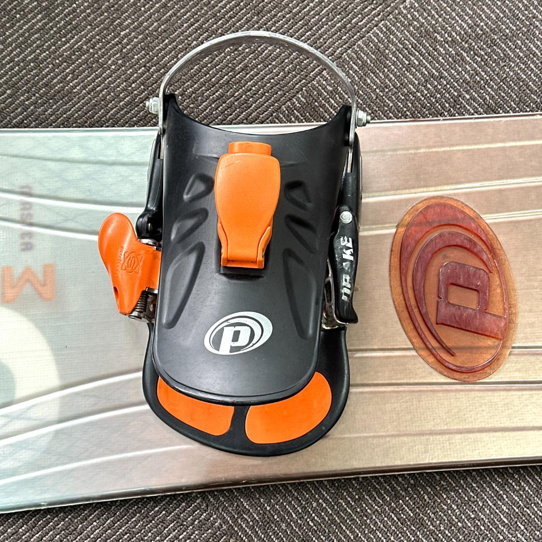 中古 MORROW・DARKE スノーボード ビンディング セット 152