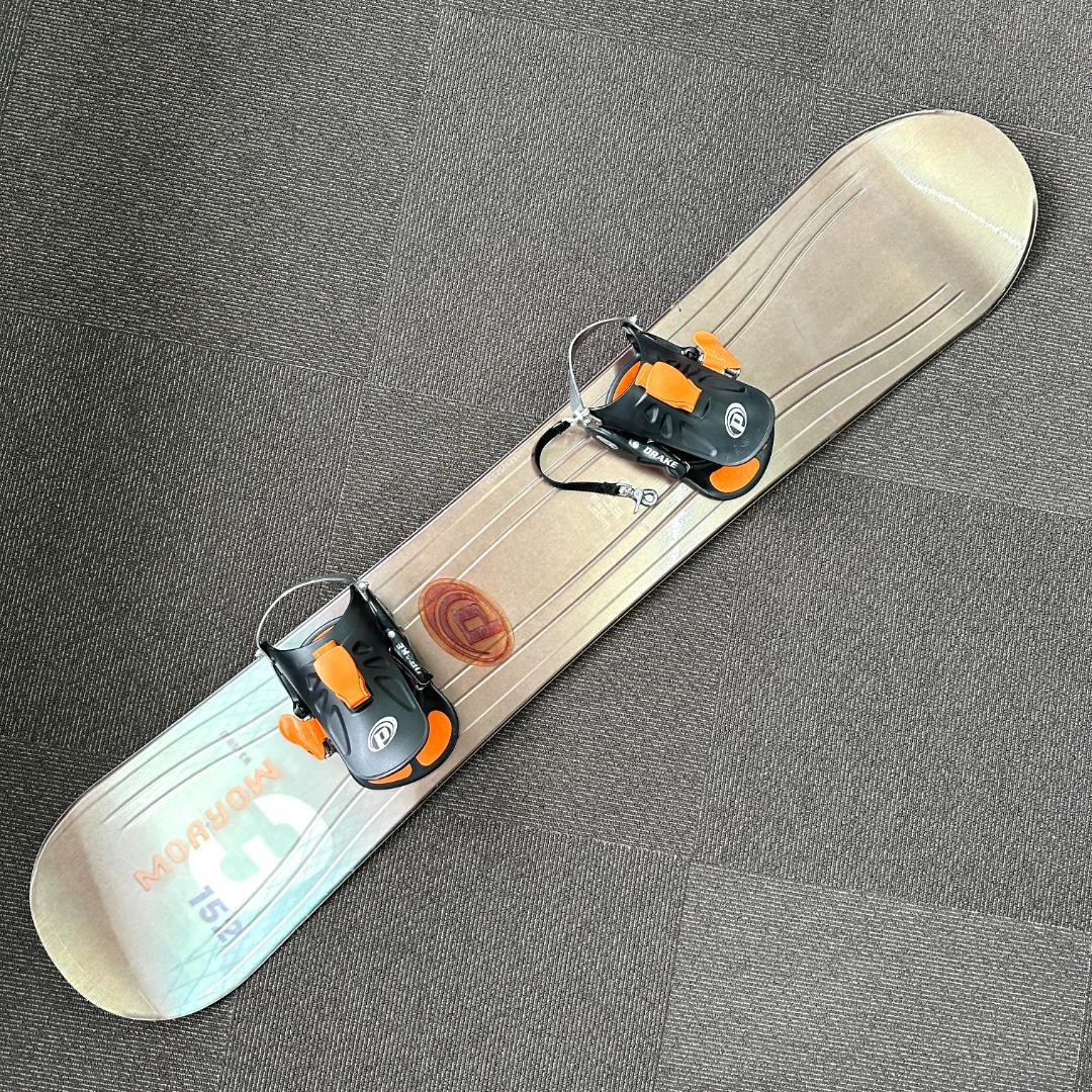 中古 MORROW・DARKE スノーボード ビンディング セット 152
