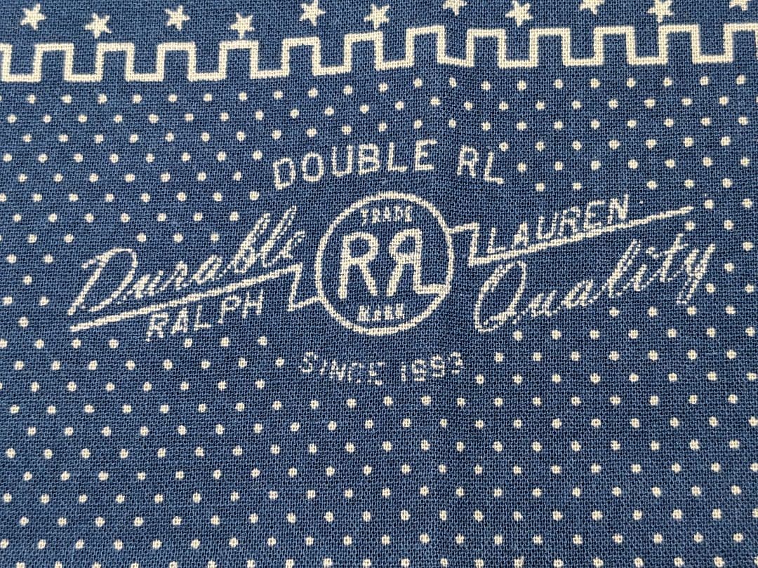 rusakun　新品　未使用　RRL 大判バンダナ
