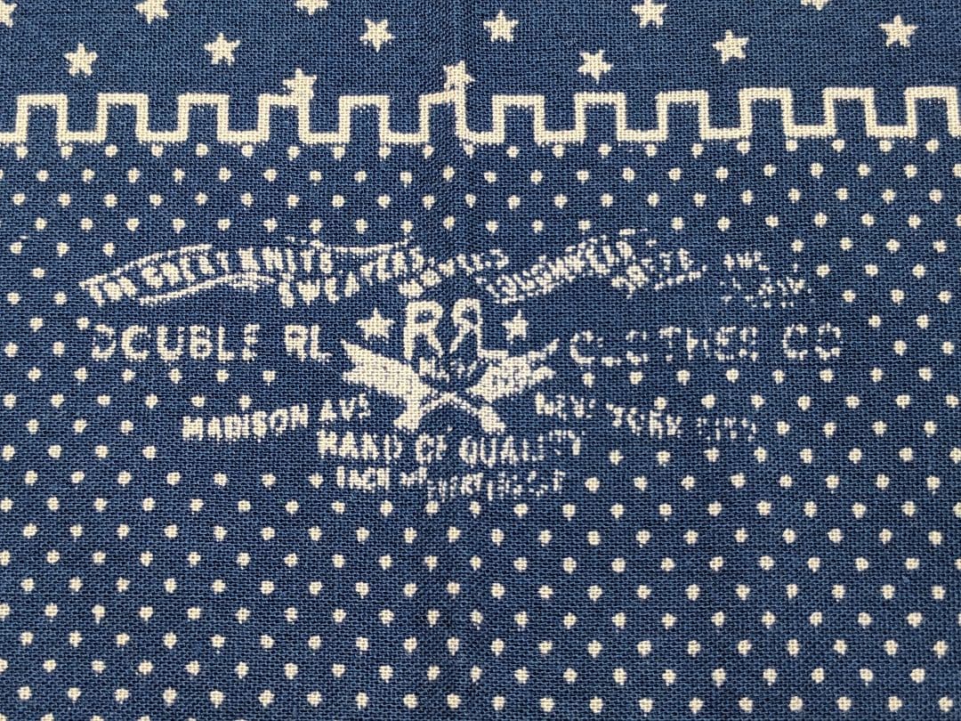 rusakun　新品　未使用　RRL 大判バンダナ