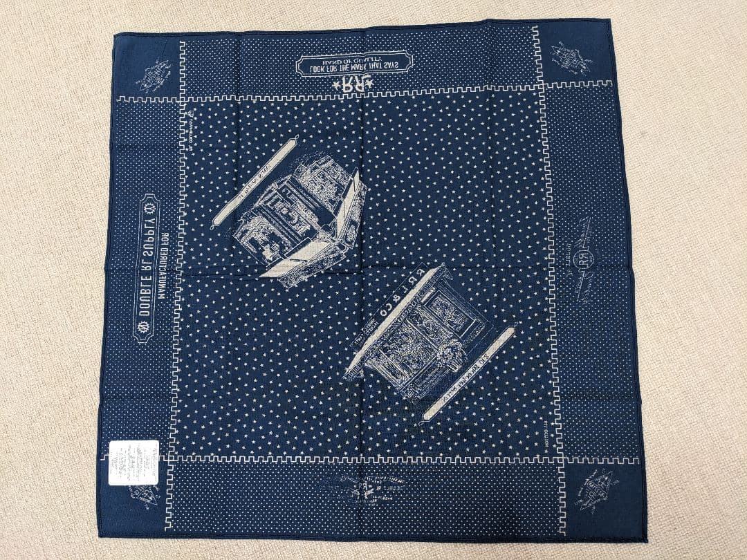 rusakun　新品　未使用　RRL 大判バンダナ