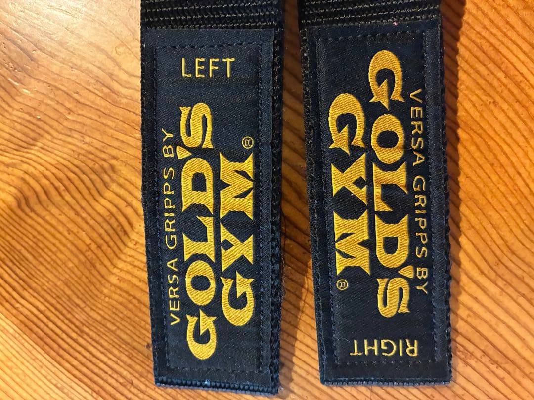 【美品】GOLD'S GYM パワーグリッププロ Mサイズ