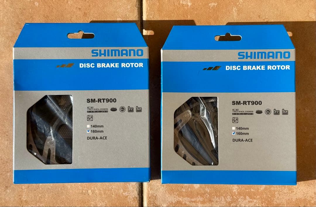 シマノ SM-RT900 160mm 2枚セット DURA-ACE ローター