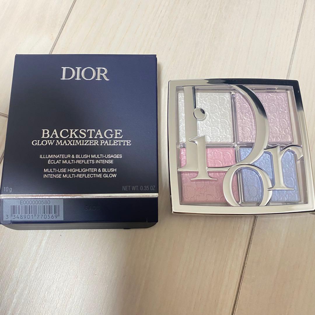 【新品未使用】Dior バックステージ グロウ マキシマイザー パレット002