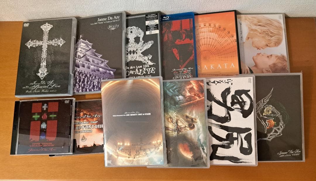 Janne Da Arc ジャンヌダルク DVD 12点セット