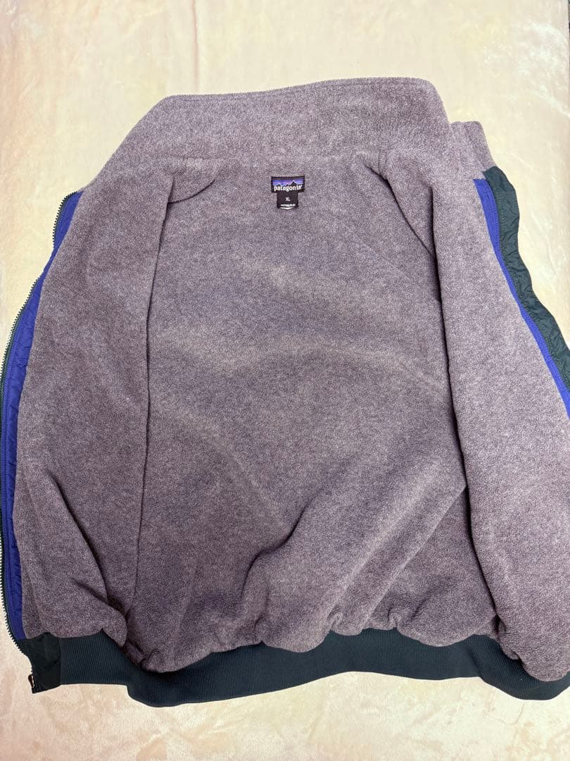 90s パタゴニア シェルドシンチラ ベスト XL グリーン