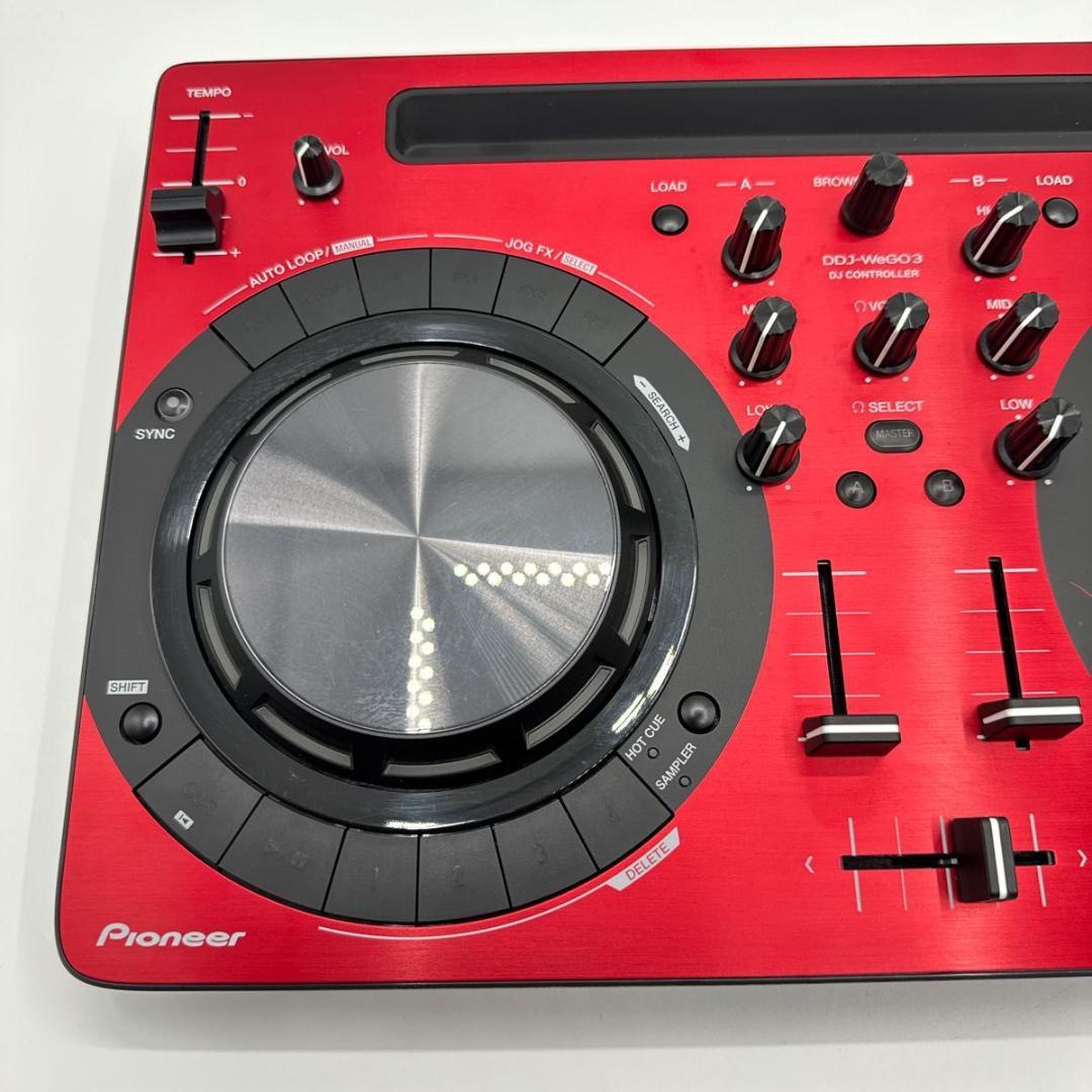Pioneer DJコントローラー DDJ-WeGO3 レッド 限定モデル