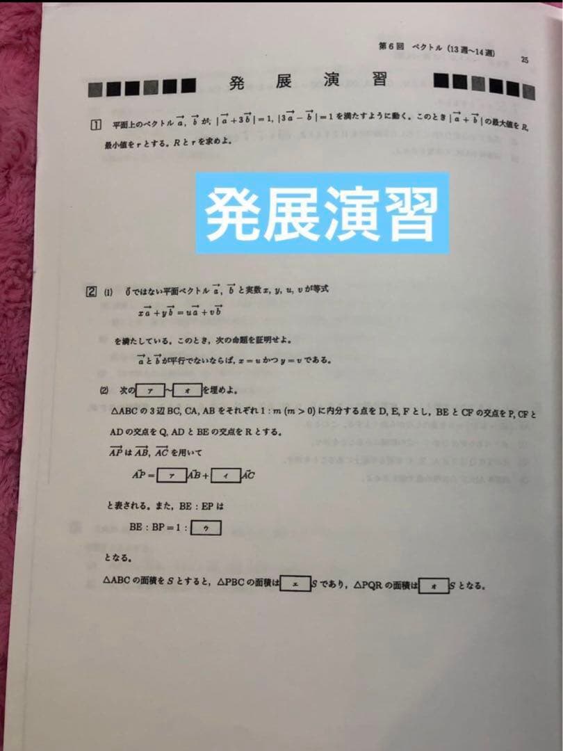 鉄緑会　高3 理系　数学　単元別演習　解答解説付フル　SA 鶴田先生手書解答付