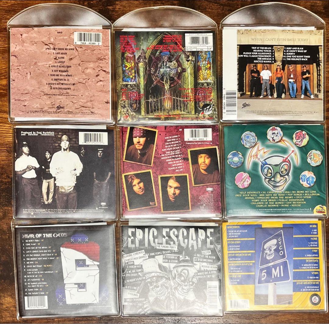 希少廃盤美品！Suicidal Tendencies CD9枚セット