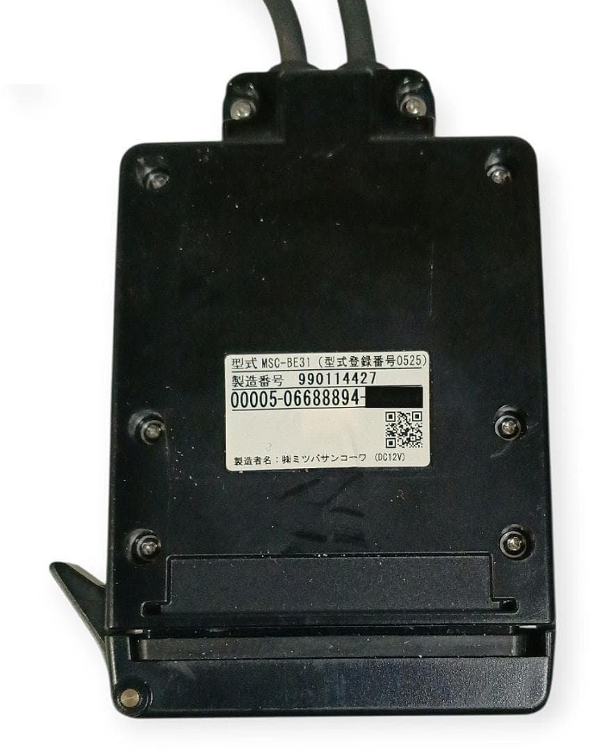オートバイ用 二輪用ミツバサンコーワETC MSC-BE31 管BI68