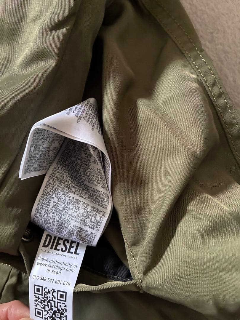 新品 Diesel D-Stack-S リバーシブル デニムジャケット