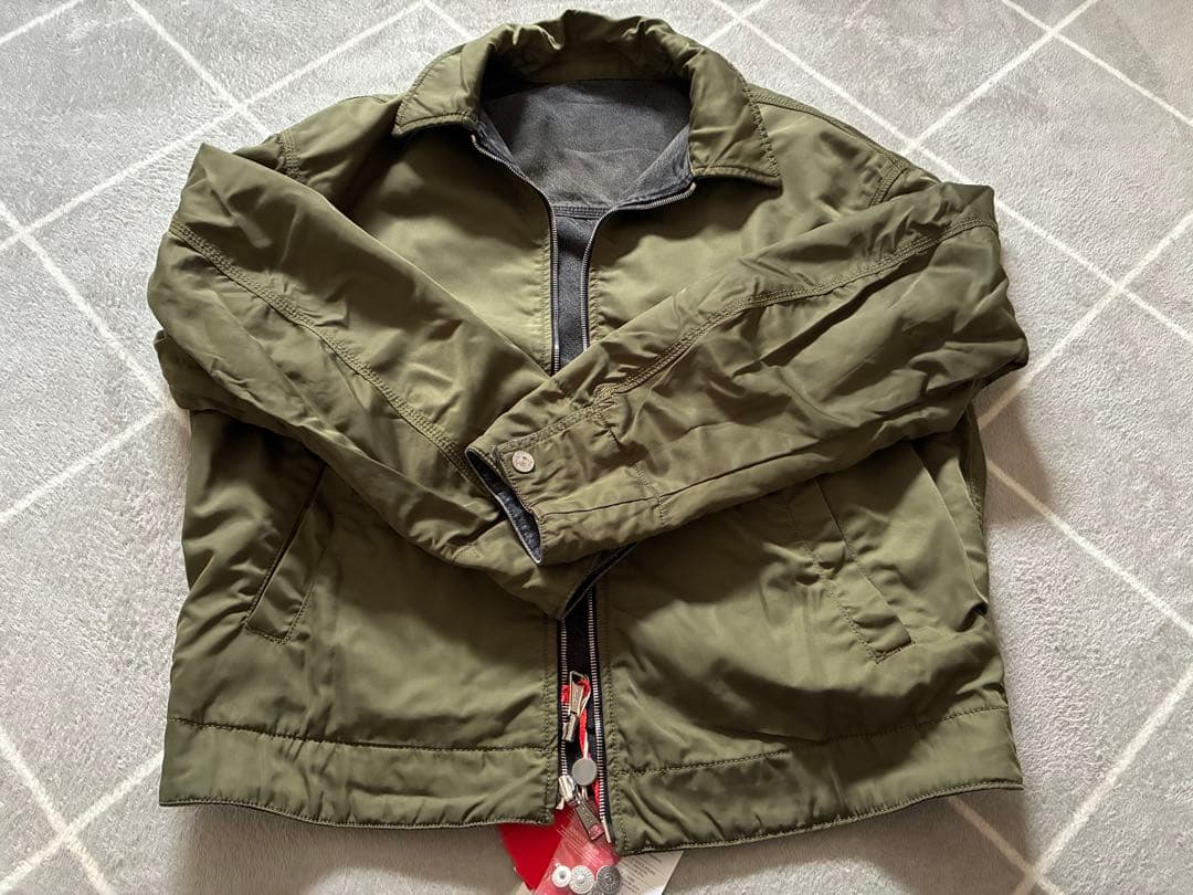 新品 Diesel D-Stack-S リバーシブル デニムジャケット