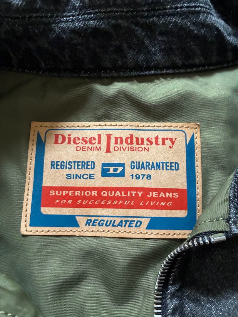 新品 Diesel D-Stack-S リバーシブル デニムジャケット