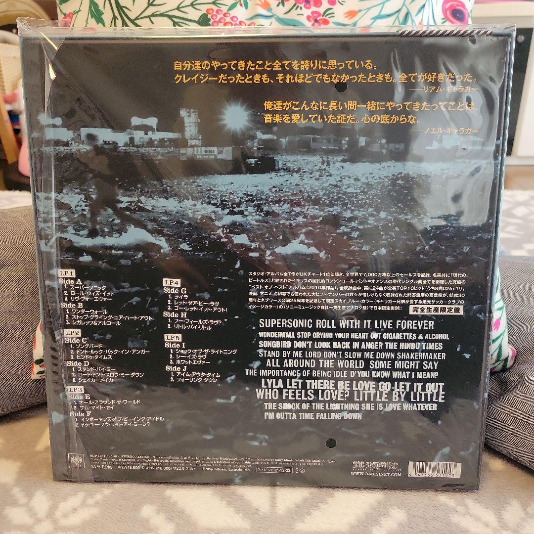 oasis 5LPBOX Time Fliesレコード オアシスアナログ