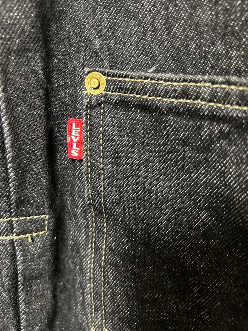 Levi's Premium セットアップ　ブラックデニム