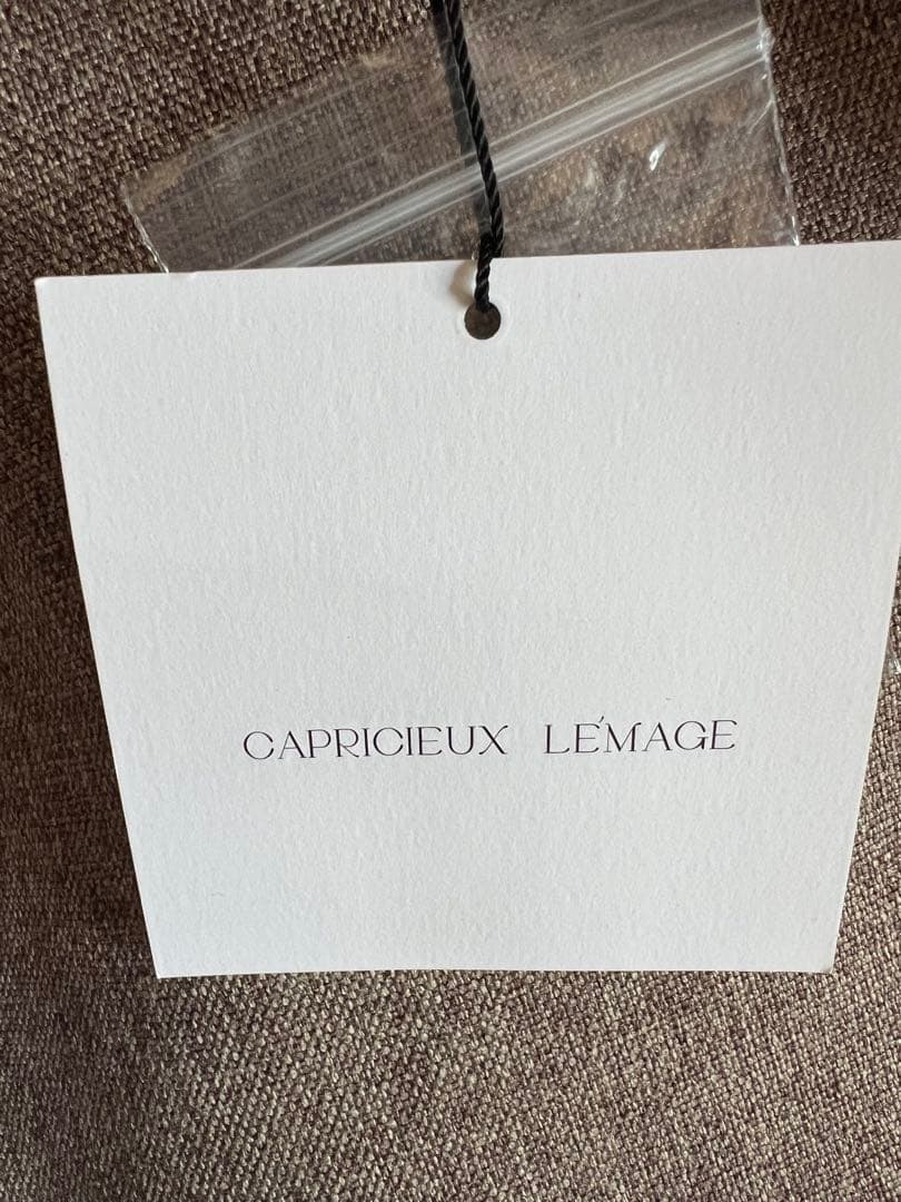 CAPRICIEUX LE'MAGE ツイードジャケット　グレージュ