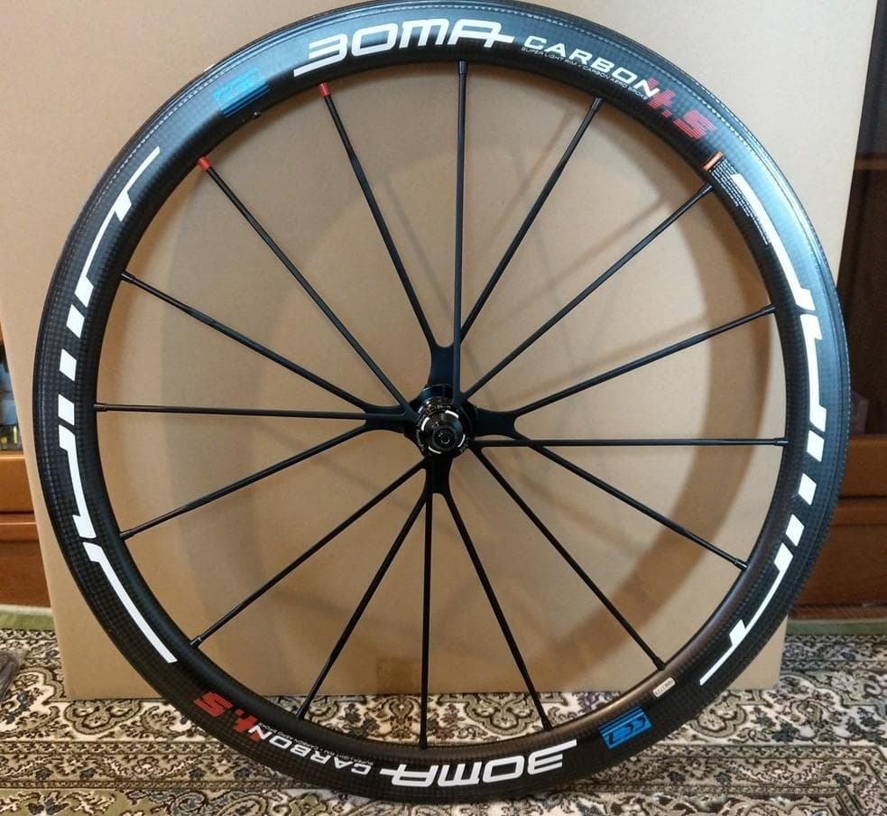 BOMA TH-W45CSP カーボン チューブラー 前後ホイールセット